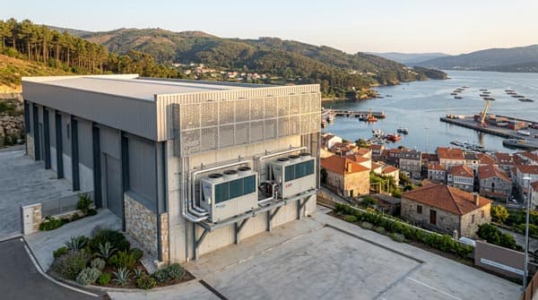 Climatización en grandes superficies de Vilagarcía de Arousa