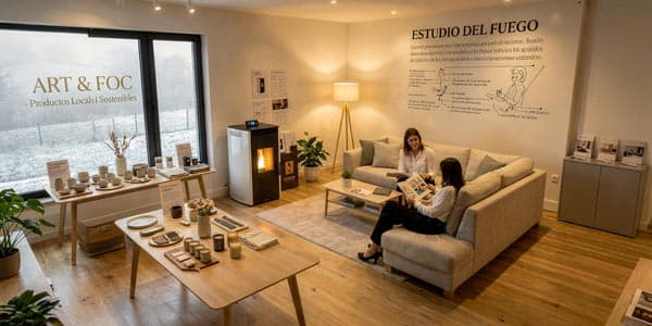 Instalación de calefacción en locales comerciales de Vilagarcía de Arousa